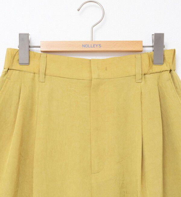 NOLLEY'S「ウォッシャブルクラッシュサテンワイドパンツ」|その他|