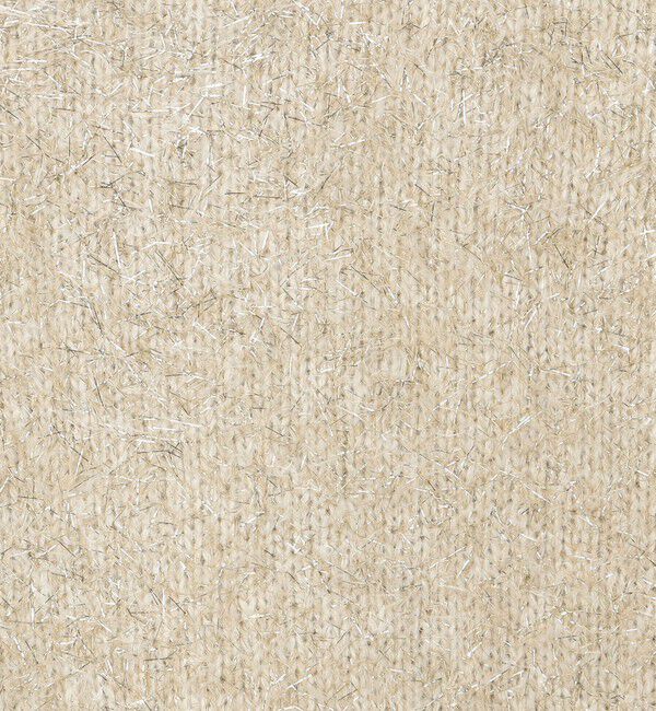 NOLLEY'S sophi「キラキラフェザー2WAY5分袖プルオーバーニット」|カーディガン|