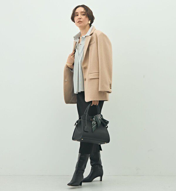 NOLLEY'S sophi「ウォッシャブルブロードメタル釦スキッパーシャツ」|シャツ・ブラウス|