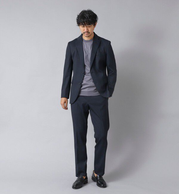 NOLLEY'S goodman「【ACTIVE SECT】《セットアップ》ポンチプリントスーツ ジャケット&パンツ 25AW」|スーツ|
