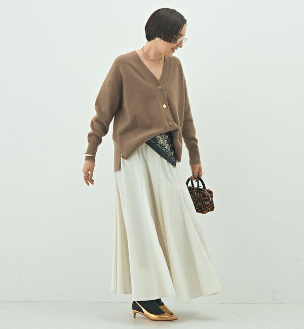 NOLLEY'S「5GノアリスゆったりVネックカーディガン」|カーディガン|