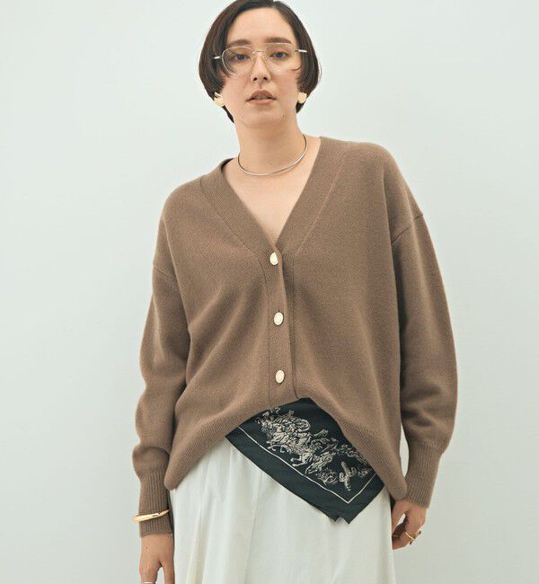 NOLLEY'S「5GノアリスゆったりVネックカーディガン」|カーディガン|