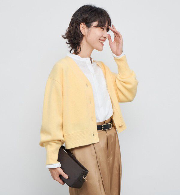 NOLLEY'S「5GノアリスVネックカーディガン」|カーディガン|