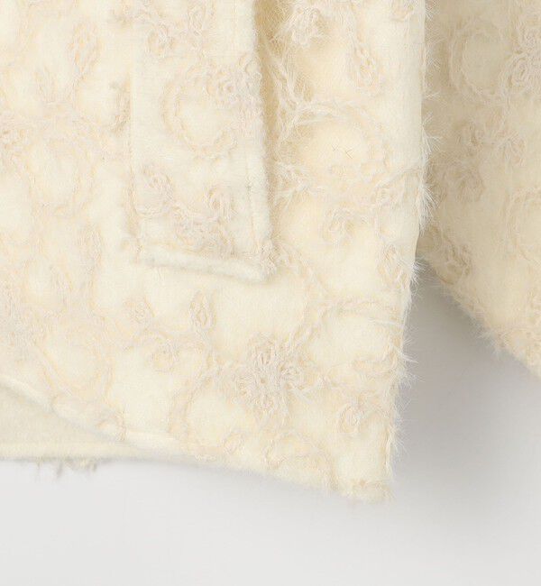 NOLLEY'S「レースコンビニットブルゾン」|カーディガン|