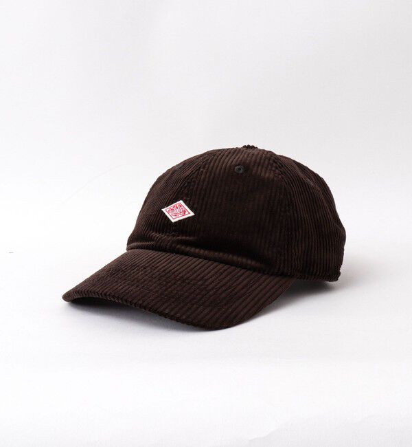 NOLLEY'S goodman「【DANTON/ダントン】8W CORDUROY 6PANEL CAP DT-H0227 CDU 25AW」|キャップ・キャスケット|ダークブラウン