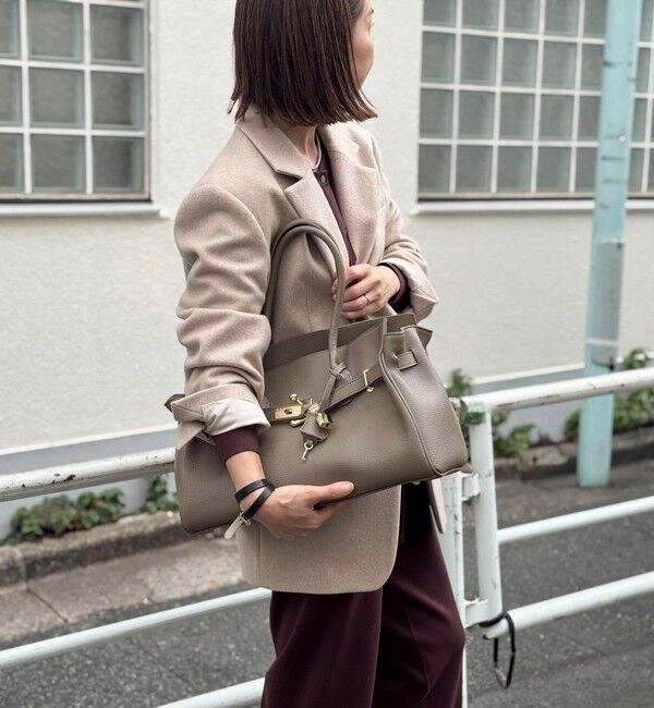 NOLLEY'S sophi「ひねりベルトレザートートバッグ」|トートバッグ|