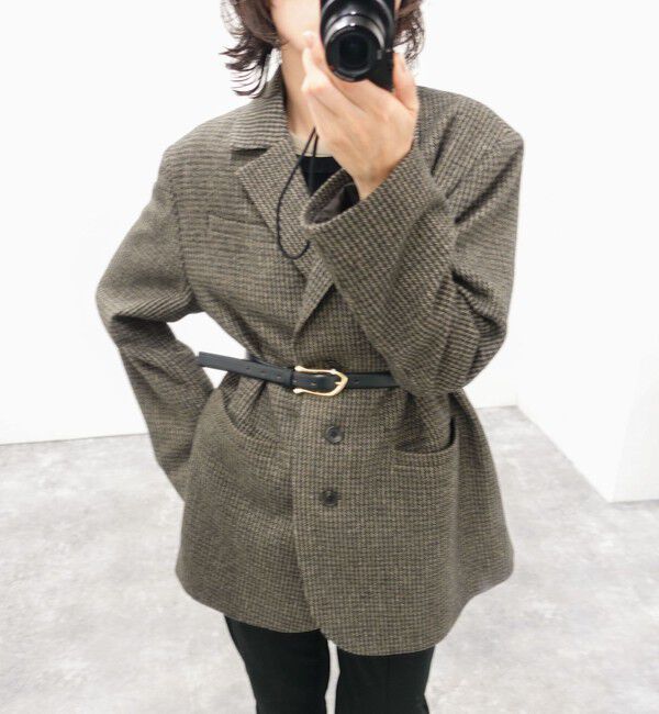 MAQWEL「【MAQWEL/マクウェル】オーバージャケット」|テーラードジャケット|