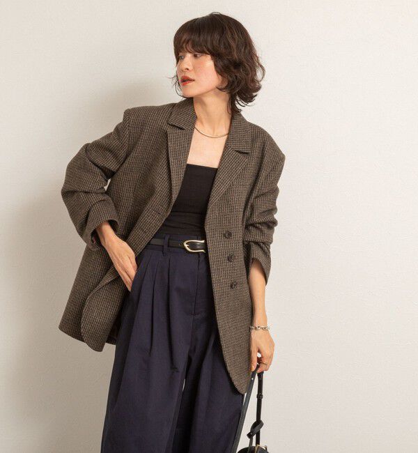 MAQWEL「【MAQWEL/マクウェル】オーバージャケット」|テーラードジャケット|