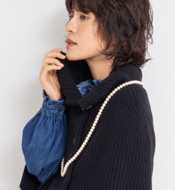 NOLLEY'S「《手洗い可能》2WAYニットポンチョ」|ニット・セーター|