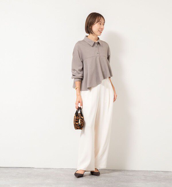 NOLLEY'S「【一部WEB限定色アイテム】ウォッシャブルフリルプルオーバーブラウス」|シャツ・ブラウス|