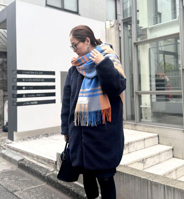 NOLLEY'S「【TWEEDMILL/ツィードミル】ラムズウールストール」|ストール|