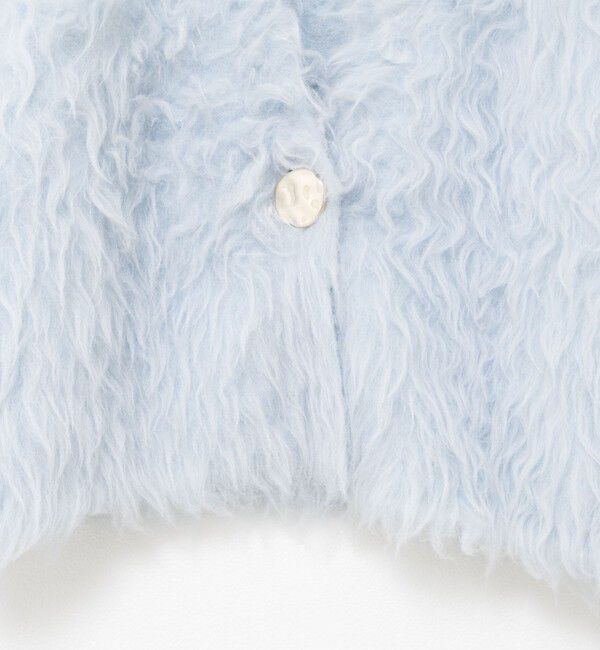 NOLLEY'S sophi「《手洗い可能》カール起毛ショートカーディガン」|カーディガン|