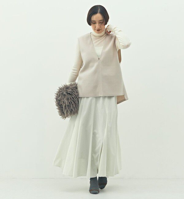 NOLLEY'S「ウォッシャブルストレッチジャージベスト」|ベスト・ジレ|