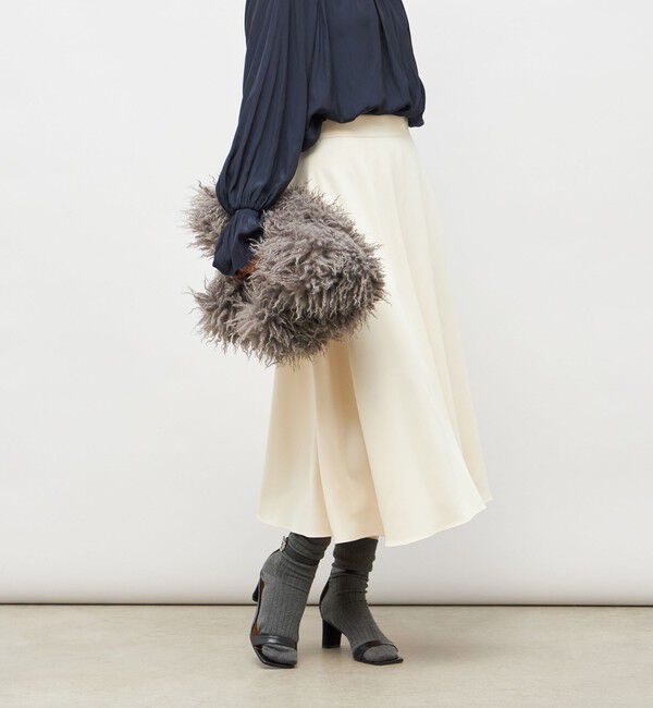 NOLLEY'S「ウォッシャブル2WAYストレッチフレアスカート」|フレア|