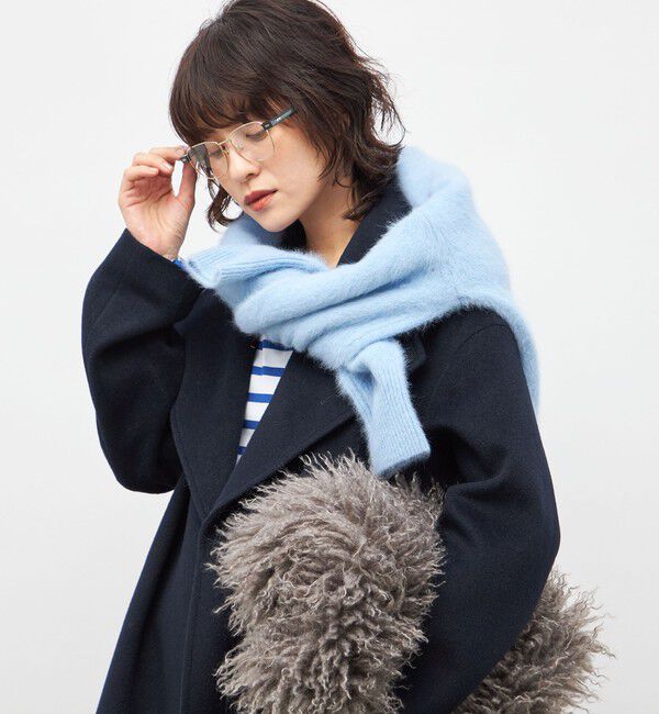 NOLLEY'S sophi「【一部WEB限定色】アンゴラビーバーベルテッドロングコート」|その他|