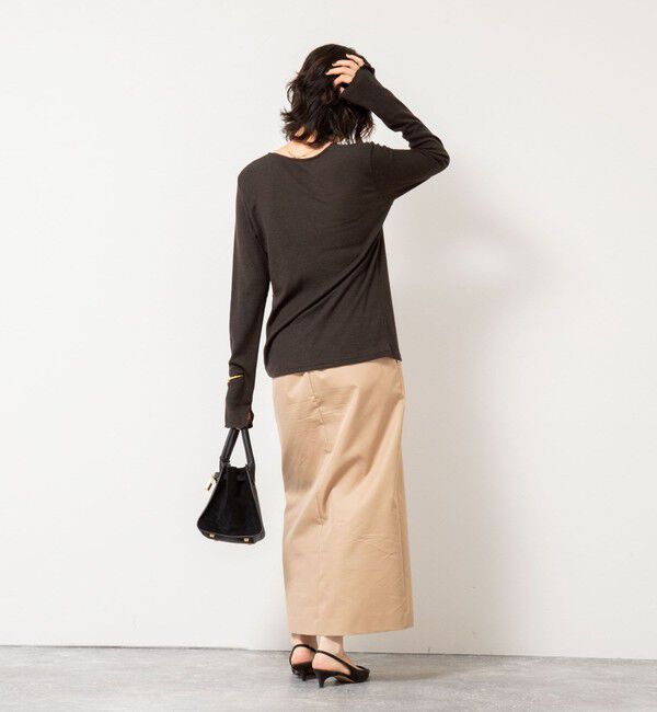 NOLLEY'S「MY STANDARD ウォッシャブルリブカーディガン」|カーディガン|