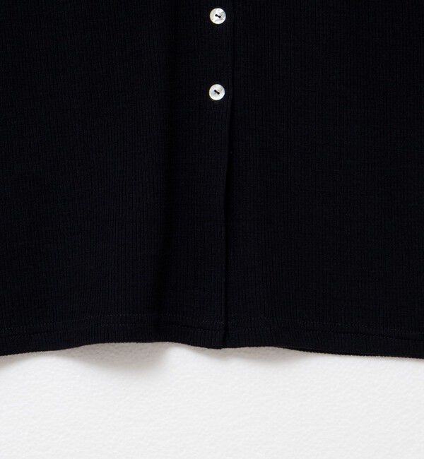 NOLLEY'S「MY STANDARD ウォッシャブルリブカーディガン」|カーディガン|