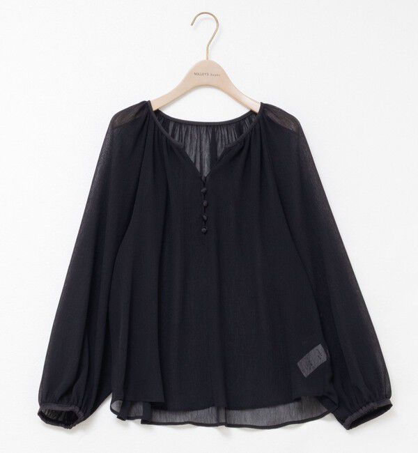 NOLLEY'S sophi「ウォッシャブル楊柳ギャザーブラウス」|シャツ・ブラウス|