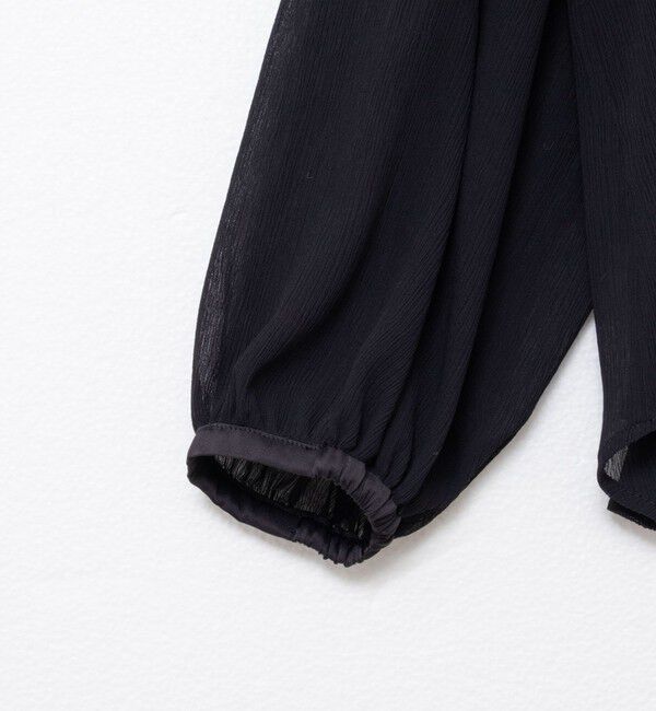 NOLLEY'S sophi「ウォッシャブル楊柳ギャザーブラウス」|シャツ・ブラウス|