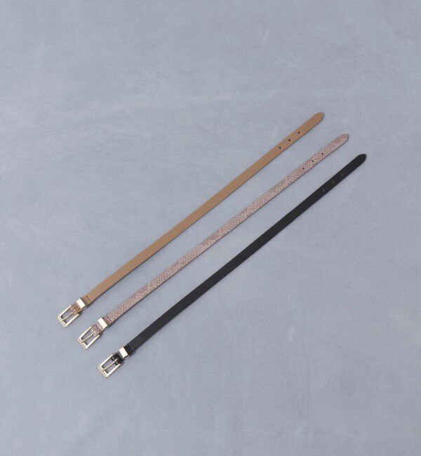 grace grace「【grace grace/グラスグラス】ダブルロールベルトブレス」|ブレスレット・バングル|