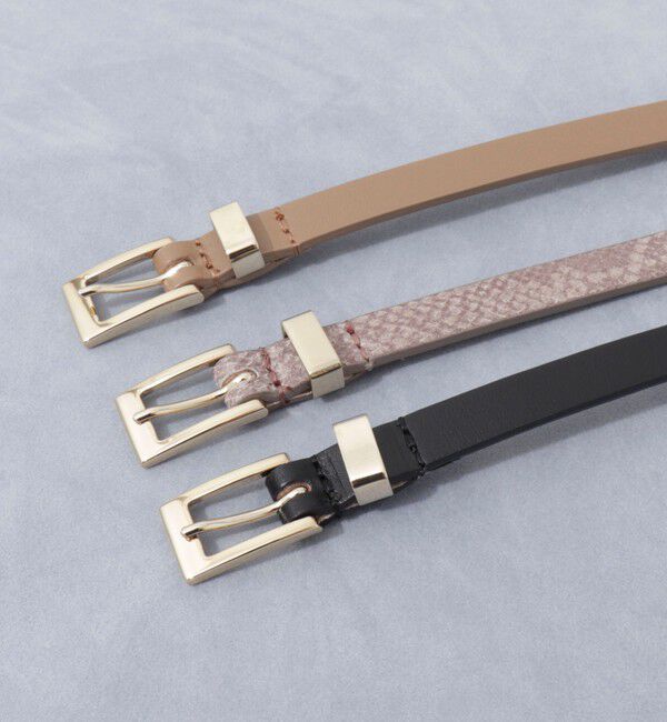 grace grace「【grace grace/グラスグラス】ダブルロールベルトブレス」|ブレスレット・バングル|