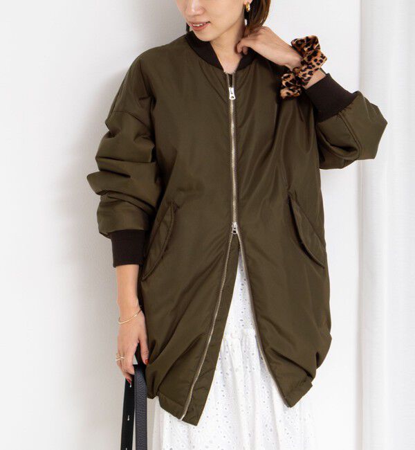 NOLLEY'S「【TICCA/ティッカ】ミドルMA-1」|その他|ダークブラウン