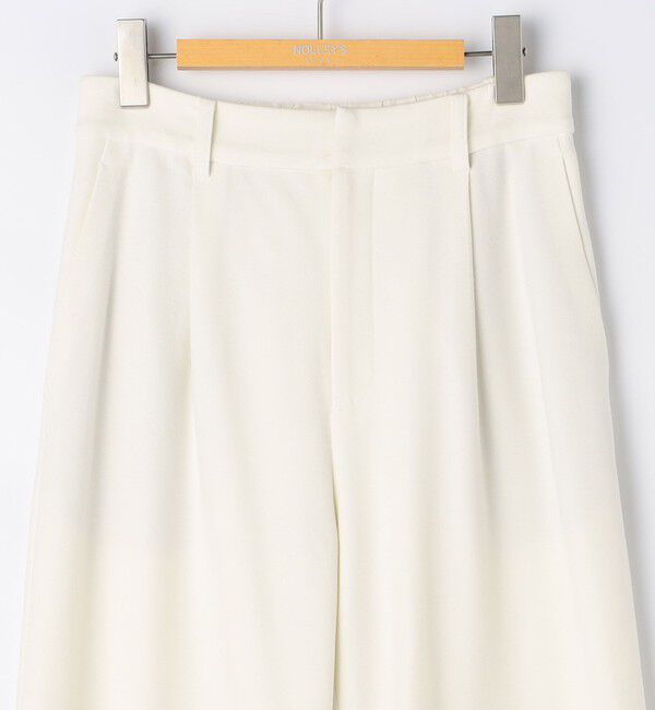 NOLLEY'S sophi「ウォッシャブル両面起毛ヘリンボーン/ストライプセミワイドパンツ」|その他|