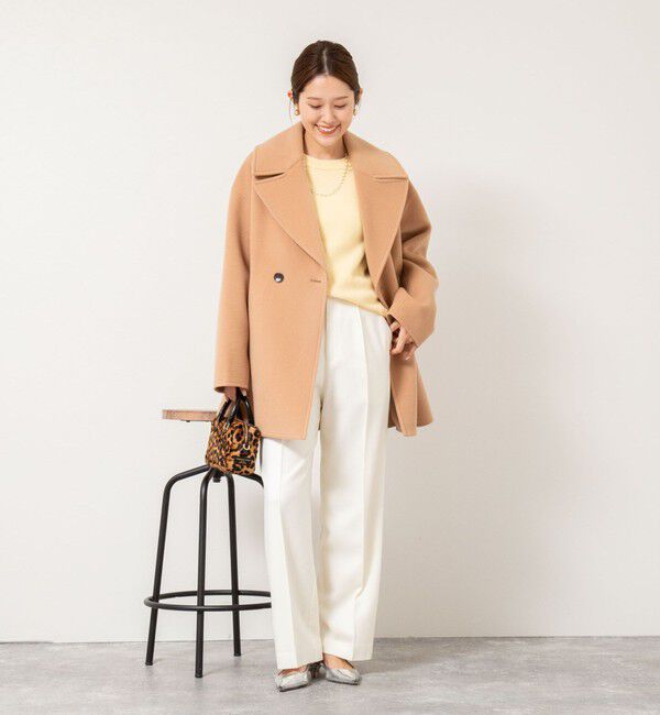 NOLLEY'S「【一部WEB限定アイテム】SP140リバーコート起毛メルトン仕上げ」|その他|