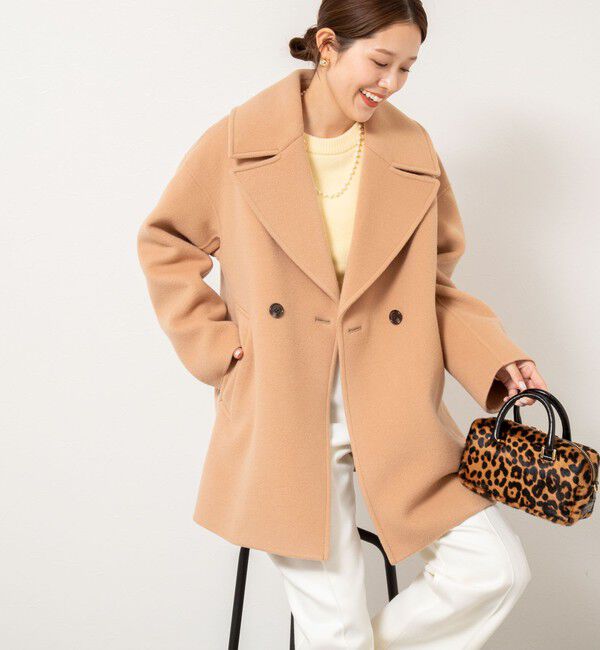 NOLLEY'S「【一部WEB限定アイテム】SP140リバーコート起毛メルトン仕上げ」|その他|