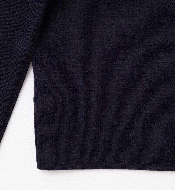 NOLLEY'S「《手洗い可能》16GマレーリブVネックカーディガン」|カーディガン|