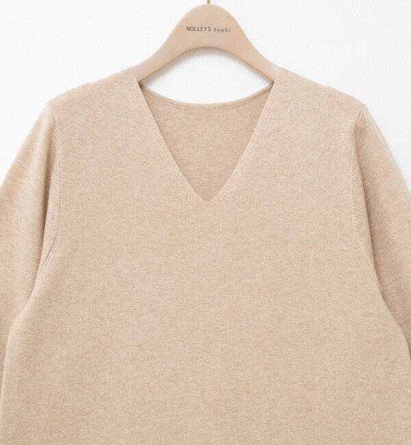 NOLLEY'S sophi「◇【WEB限定】ウォッシャブルラメ総針Vネックコクーンワンピース」|ワンピース|