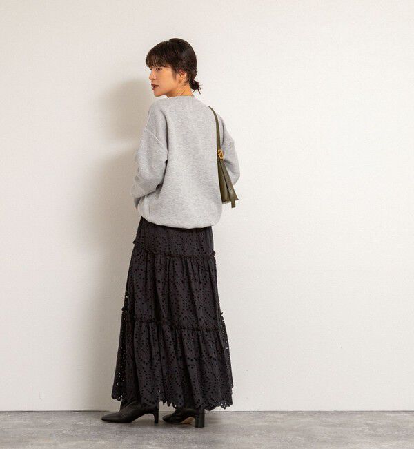 MAQWEL「【MAQWEL/マクウェル】スウェットライクニット」|ニット・セーター|