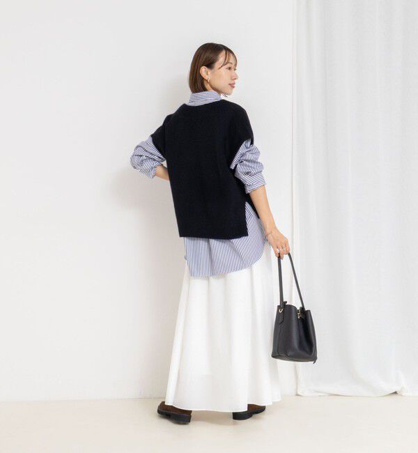 NOLLEY'S「ウォッシャブルブロードサイドマルチWAYギャザースカート」|スカート|