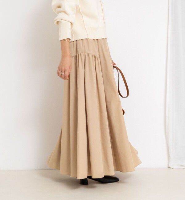 NOLLEY'S「ウォッシャブルブロードサイドマルチWAYギャザースカート」|スカート|