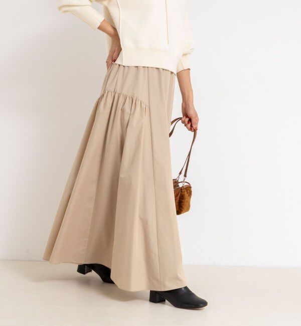 NOLLEY'S「ウォッシャブルブロードサイドマルチWAYギャザースカート」|スカート|