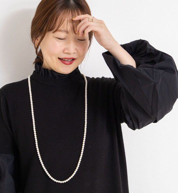 NOLLEY'S sophi「【MARILYN MOON/マリリーンムーン】14gwool 2way sleeve one-piece」|ワンピース|