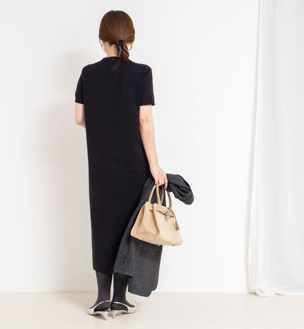 NOLLEY'S sophi「【MARILYN MOON/マリリーンムーン】14gwool 2way sleeve one-piece」|ワンピース|
