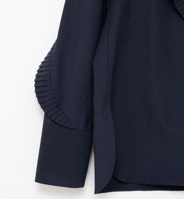 NOLLEY'S「【MARILYN MOON/マリリーンムーン】Vタックフリルブラウス」|シャツ・ブラウス|