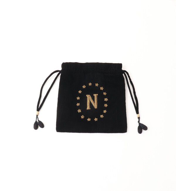 NOLLEY'S「【CITRUS/シトラス】Nベロアキンチャクポーチバッグ」|その他|ブラック