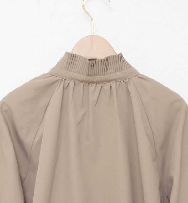 NOLLEY'S sophi「【MARILYN MOON/マリリーンムーン】pleats twill blouson」|ブルゾン・スタジャン|