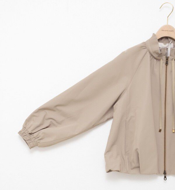 NOLLEY'S sophi「【MARILYN MOON/マリリーンムーン】pleats twill blouson」|ブルゾン・スタジャン|