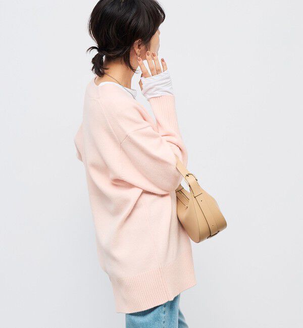 NOLLEY'S「【WEB限定アイテム】2WAY長めVネックカーディガン」|カーディガン|