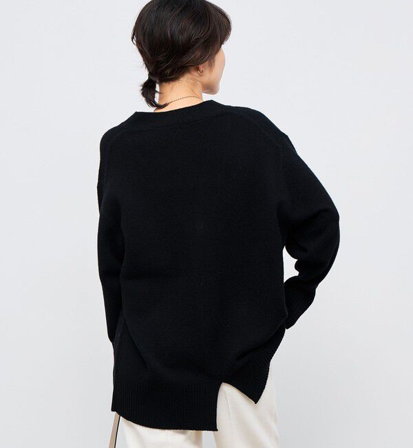 NOLLEY'S「【WEB限定アイテム】2WAY長めVネックカーディガン」|カーディガン|