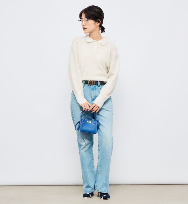 NOLLEY'S sophi「モヘヤポロ衿プルオーバー」|ニット・セーター|