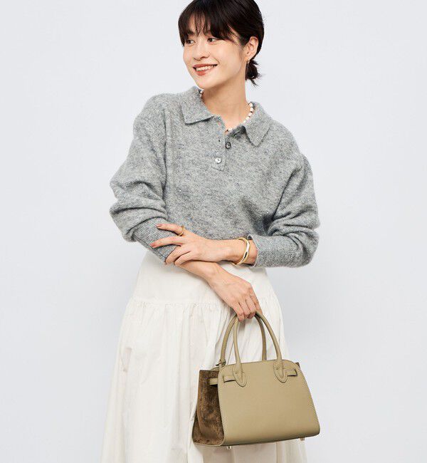 NOLLEY'S sophi「モヘヤポロ衿プルオーバー」|ニット・セーター|