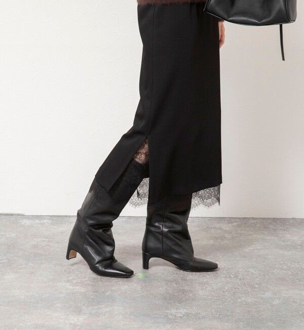 NOLLEY'S sophi「レースレイヤードタイトスカート」|タイト|