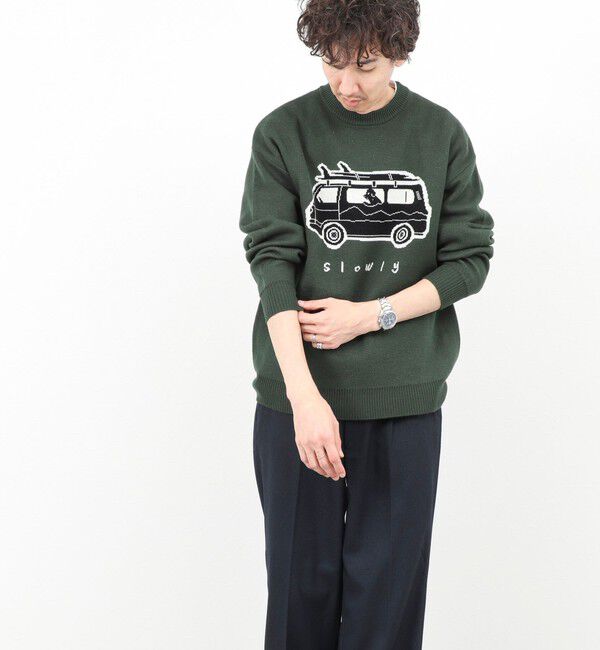 NOLLEY'S goodman「【STONEWOLD】WAGON ウォッシャブル CN 25AW」|ニット・セーター|