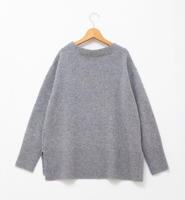 NOLLEY'S「ウールナイロンロング丈プルオーバー」|ニット・セーター|