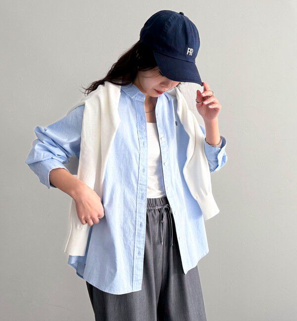 fredy emue「FR刺繍オックスコンパクトシャツ」|シャツ・ブラウス|