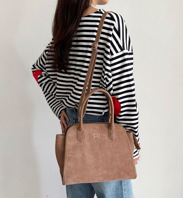 fredy emue「FR台形スエードバッグ」|ショルダー・メッセンジャー|